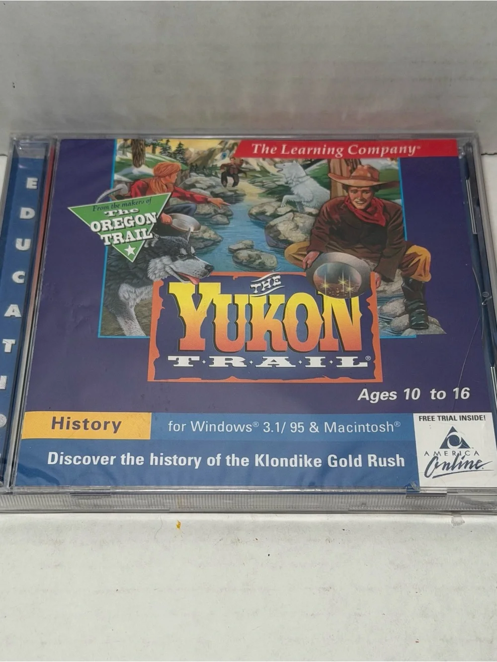 NEW SEALED Vintage 1997 Yukon Trail by Oregon Trail PC MAC Computer Game